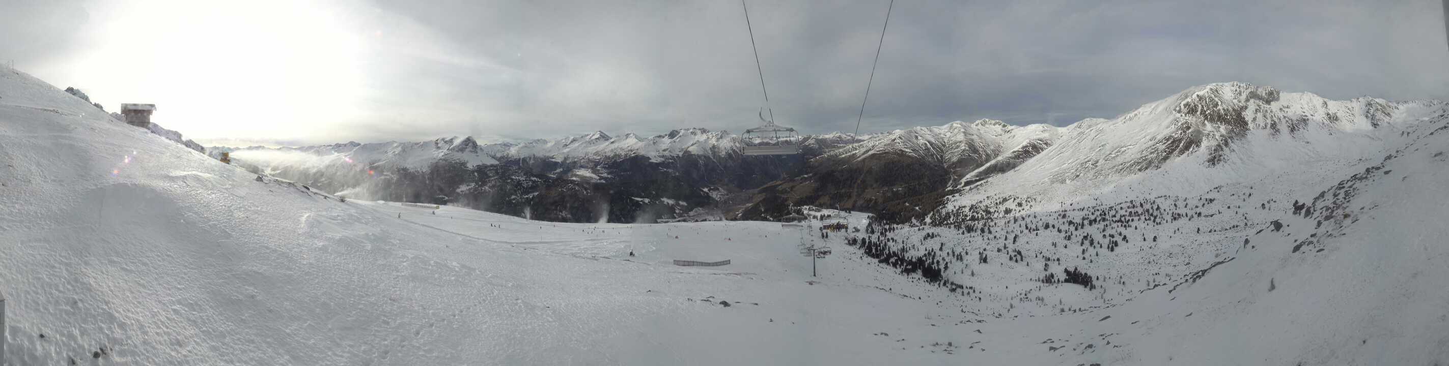 Archiv Foto Webcam Zirmbahn Nauders