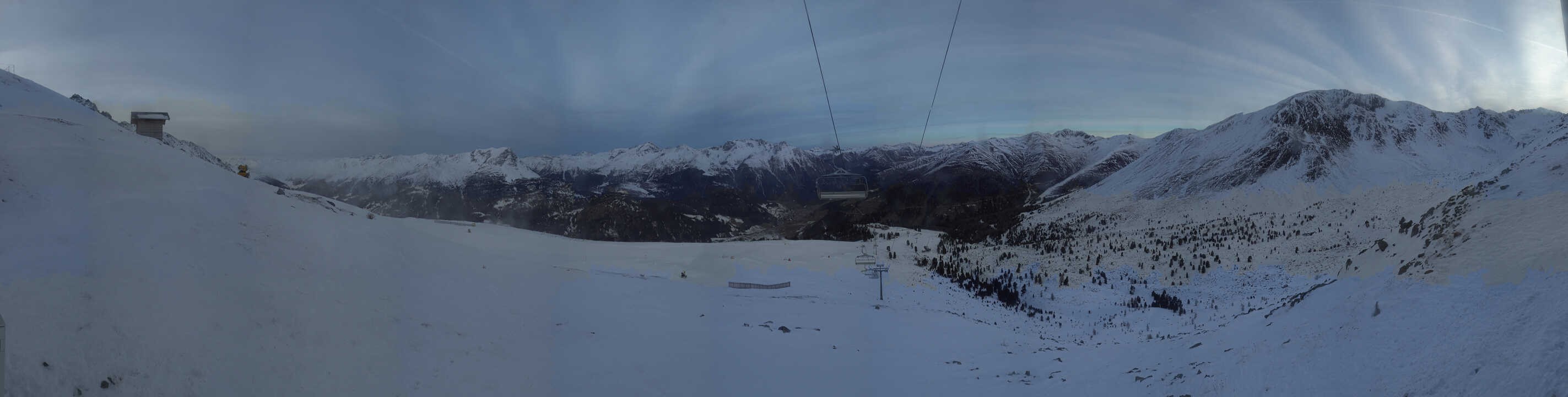 Archiv Foto Webcam Zirmbahn Nauders