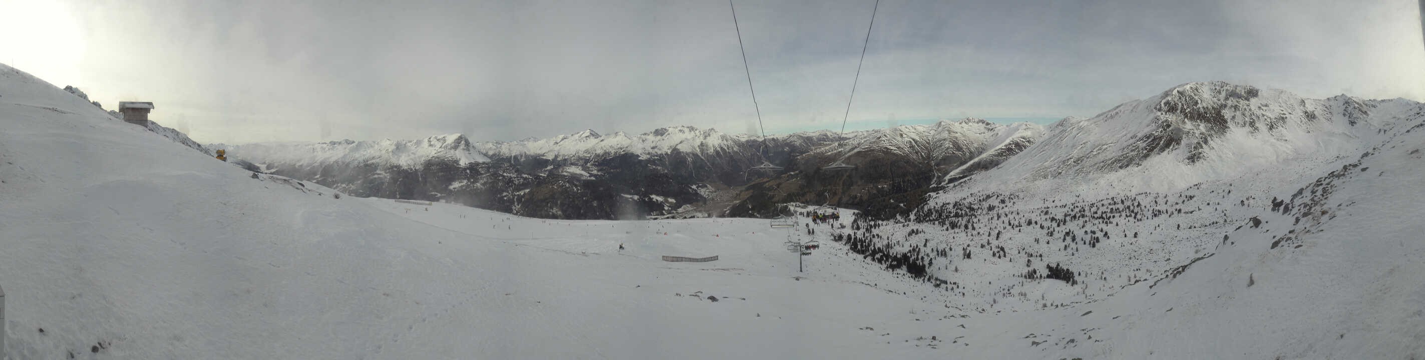 Archiv Foto Webcam Zirmbahn Nauders