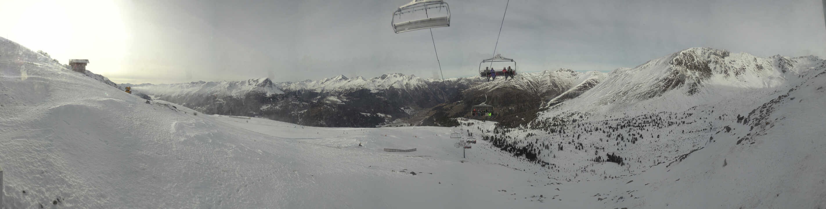 Archiv Foto Webcam Zirmbahn Nauders