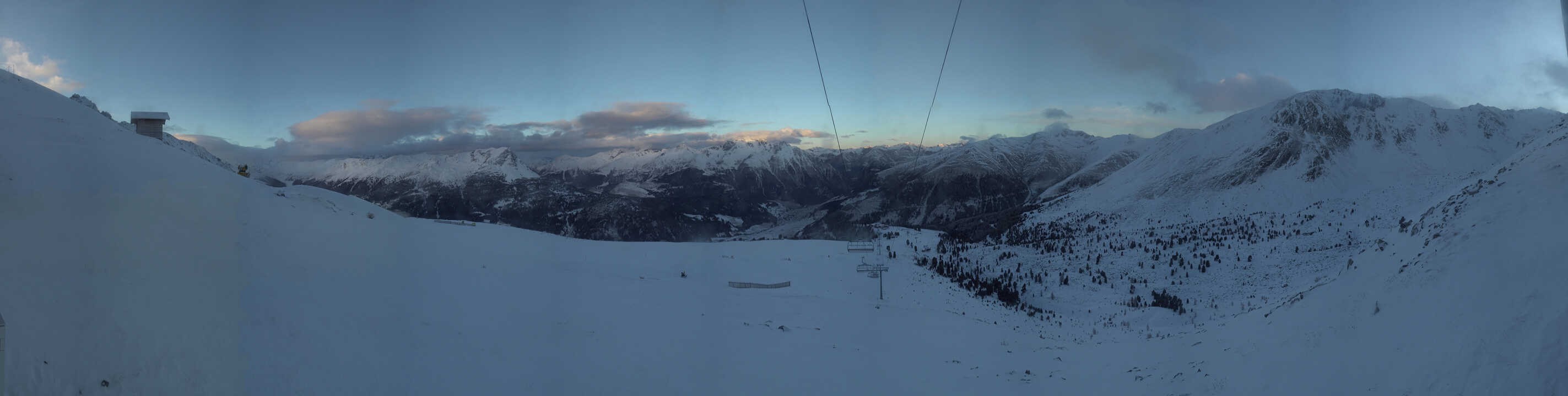 Archiv Foto Webcam Zirmbahn Nauders