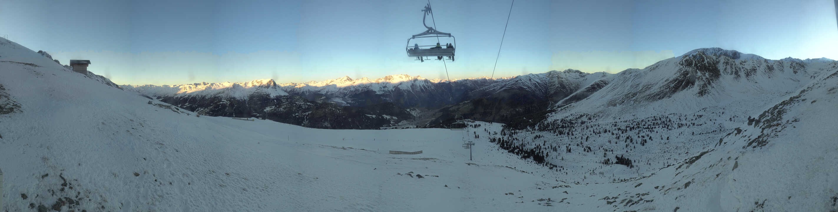 Archiv Foto Webcam Zirmbahn Nauders