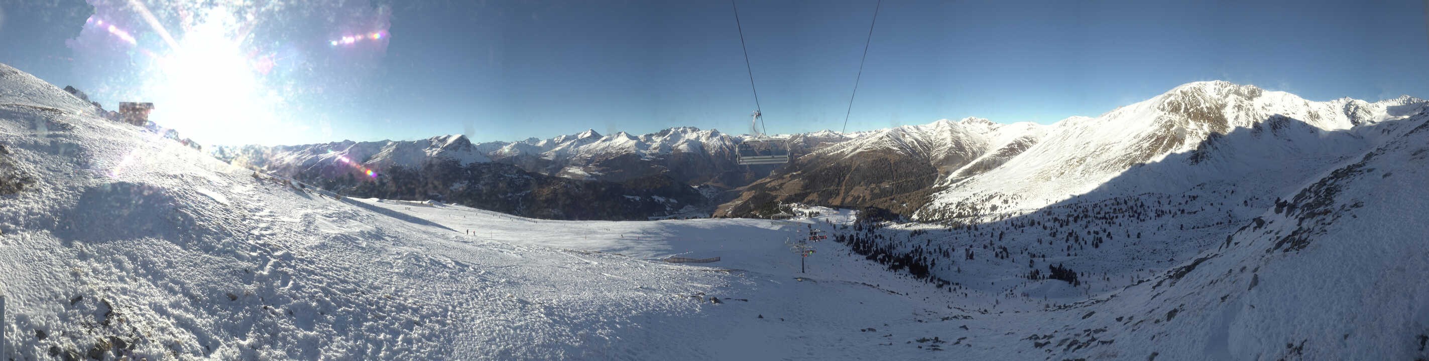 Archiv Foto Webcam Zirmbahn Nauders