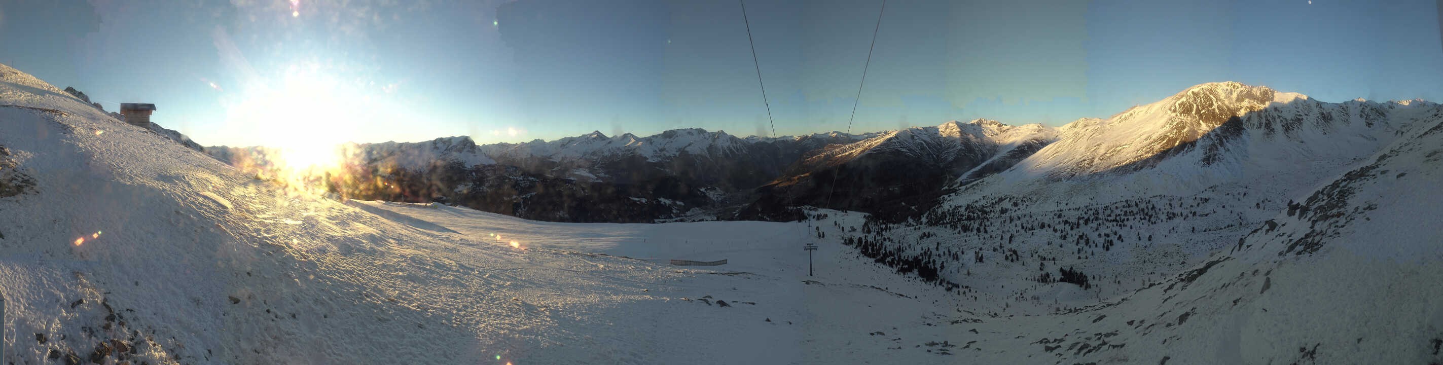 Archiv Foto Webcam Zirmbahn Nauders