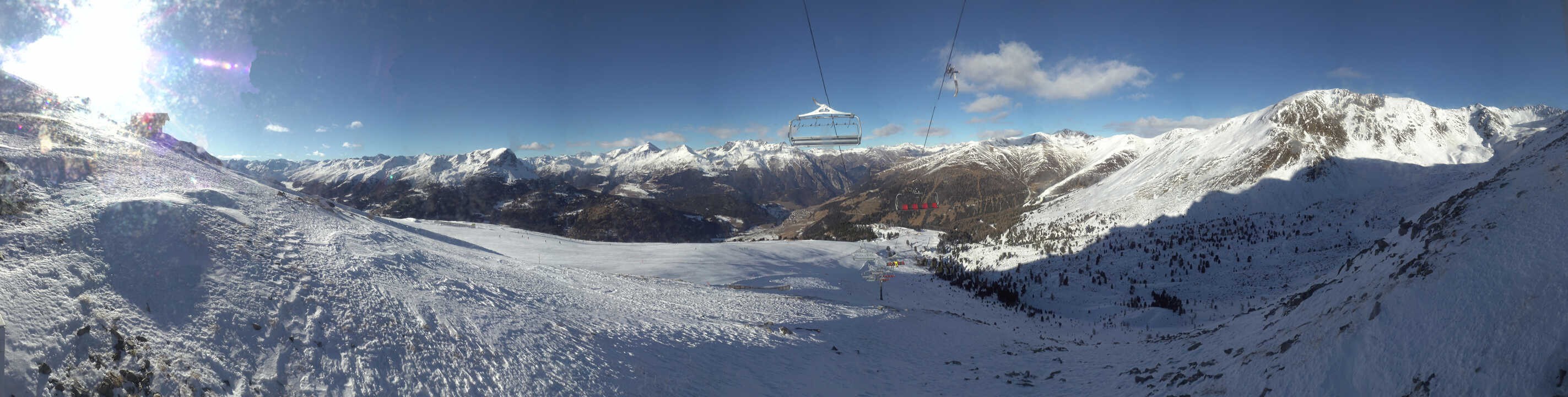 Archived image Webcam Zirmbahn Nauders