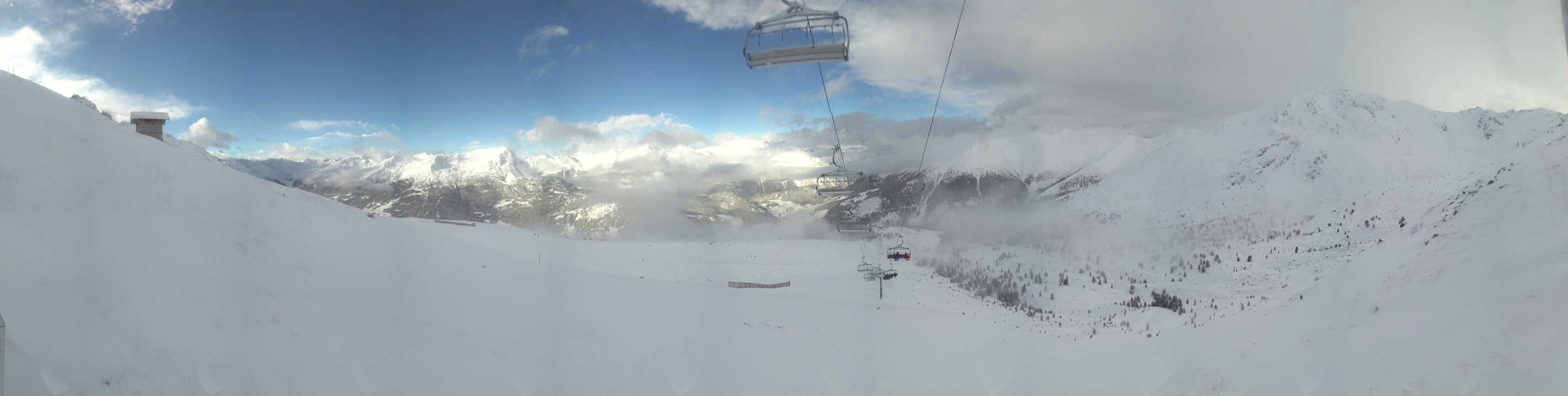 Archiv Foto Webcam Zirmbahn Nauders