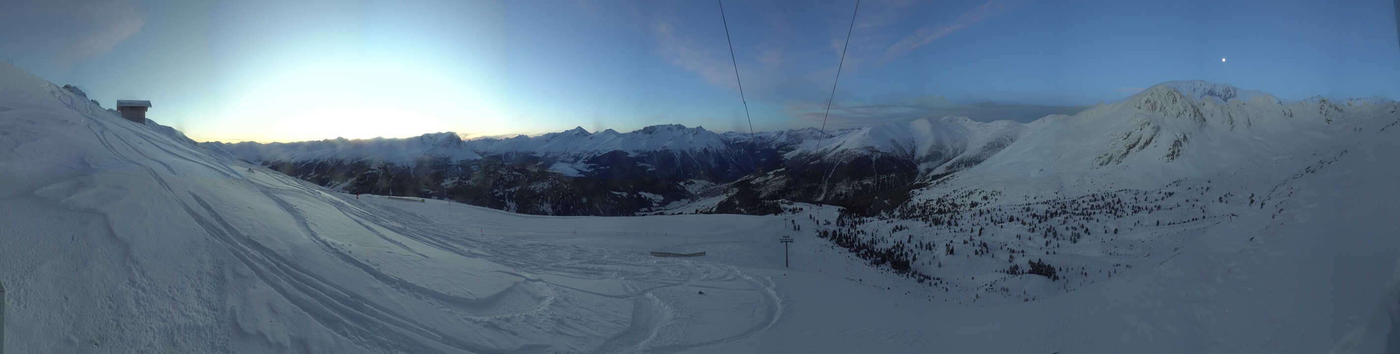 Archiv Foto Webcam Zirmbahn Nauders