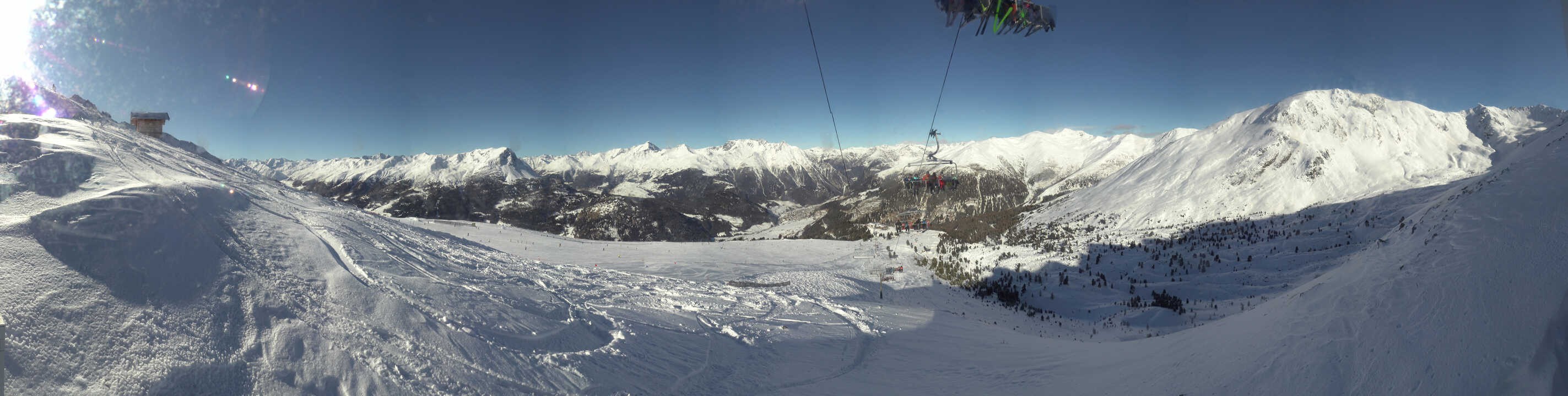 Archiv Foto Webcam Zirmbahn Nauders