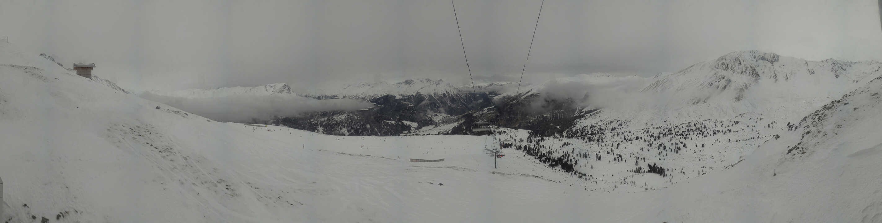 Archiv Foto Webcam Zirmbahn Nauders