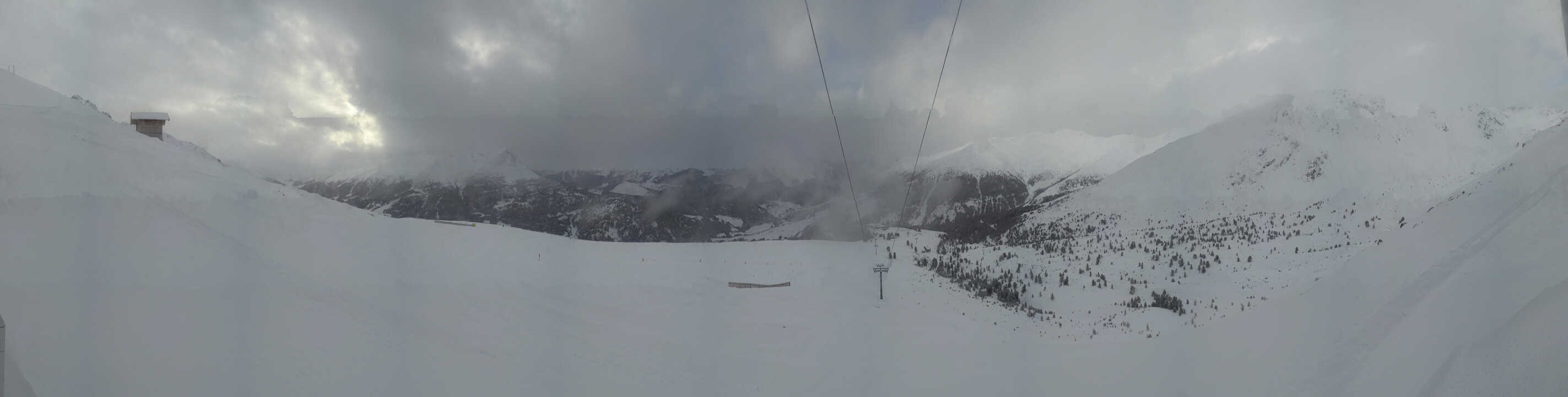 Archiv Foto Webcam Zirmbahn Nauders