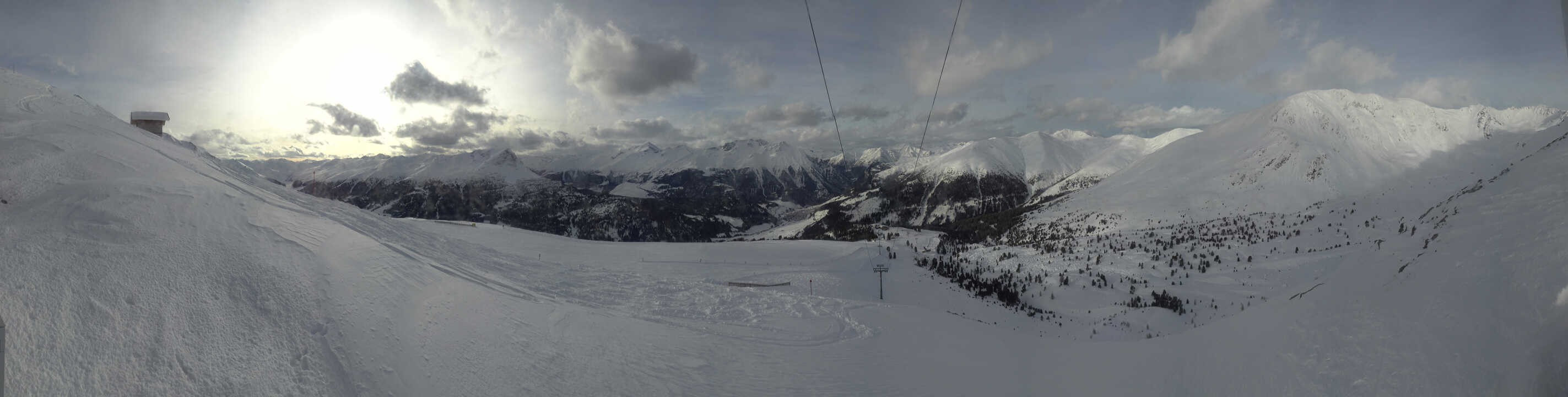 Archived image Webcam Zirmbahn Nauders