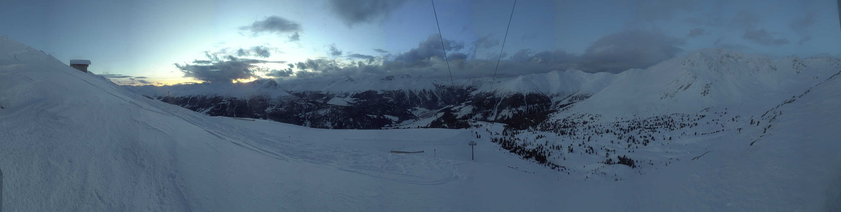 Archiv Foto Webcam Zirmbahn Nauders