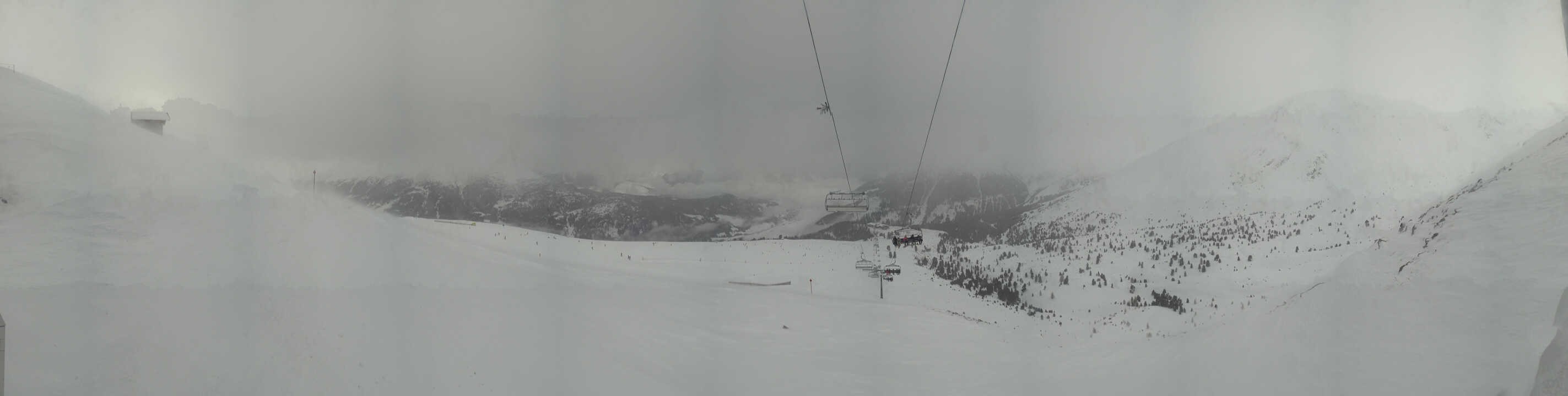 Archiv Foto Webcam Zirmbahn Nauders