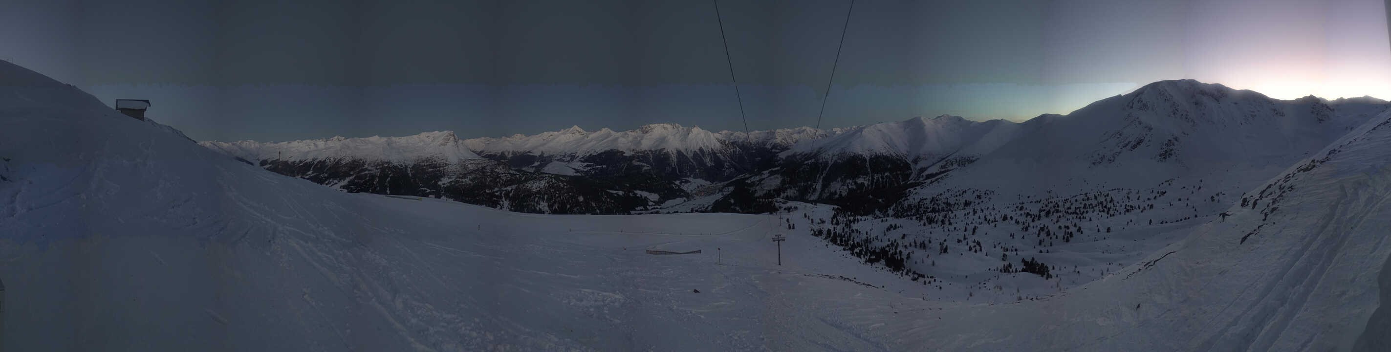 Archived image Webcam Zirmbahn Nauders