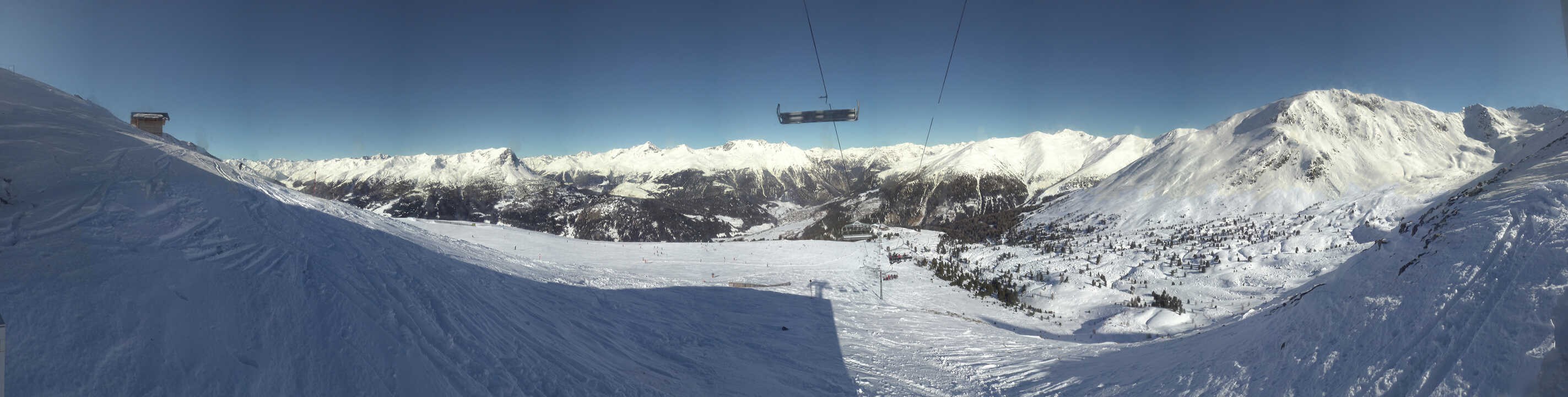 Archiv Foto Webcam Zirmbahn Nauders