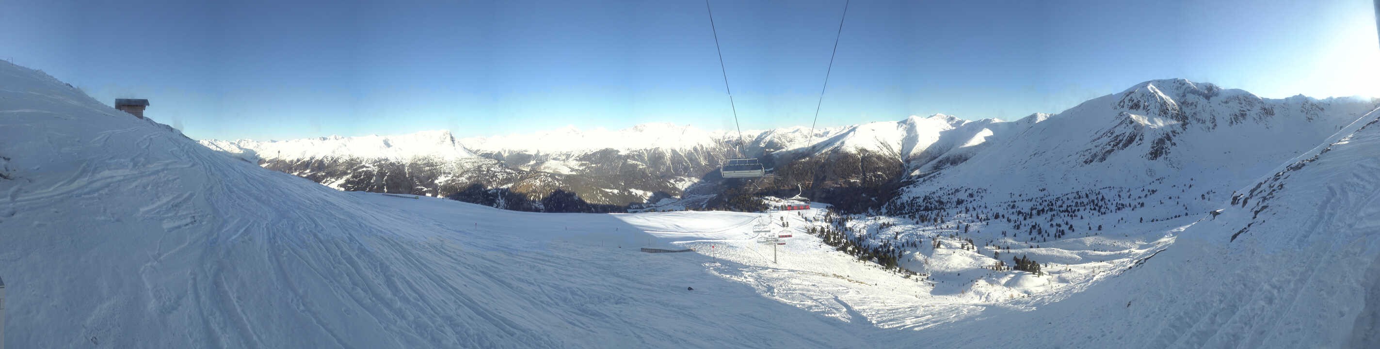 Archiv Foto Webcam Zirmbahn Nauders