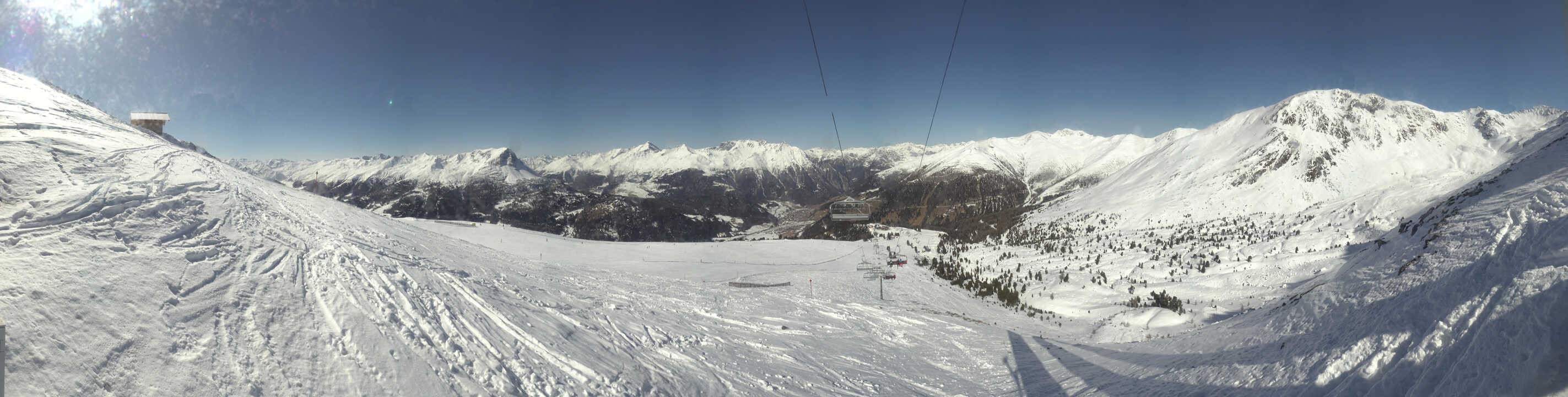 Archiv Foto Webcam Zirmbahn Nauders