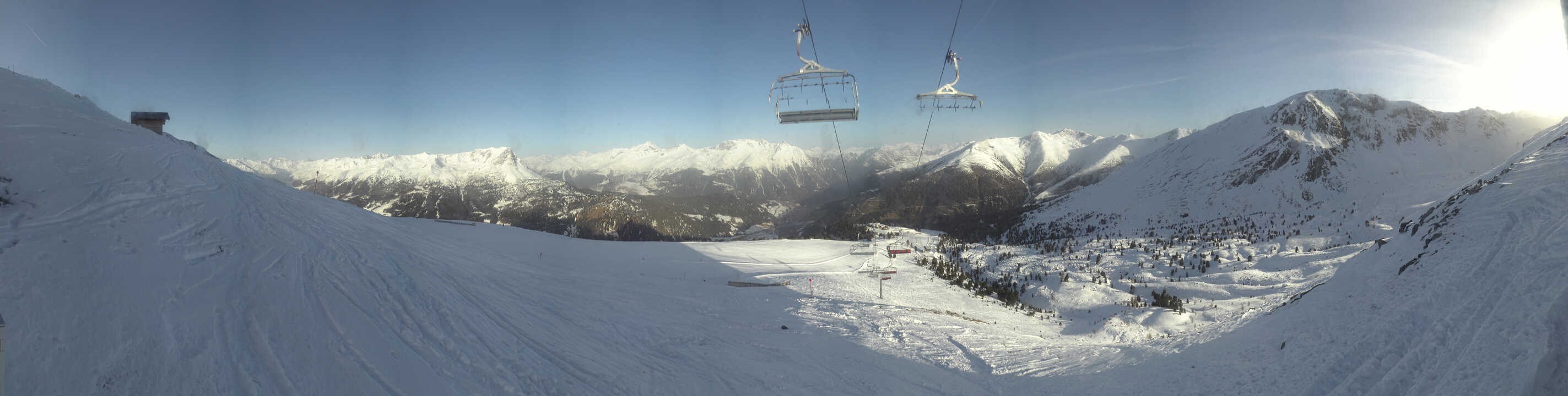 Archiv Foto Webcam Zirmbahn Nauders