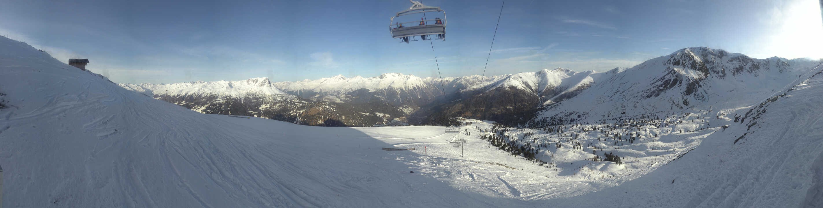 Archived image Webcam Zirmbahn Nauders