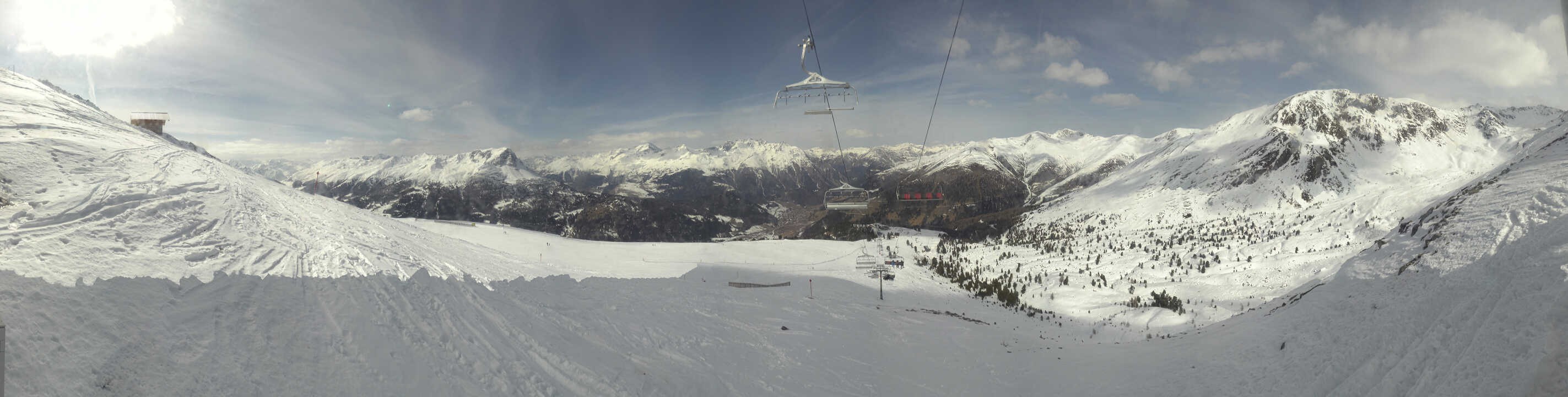 Archived image Webcam Zirmbahn Nauders