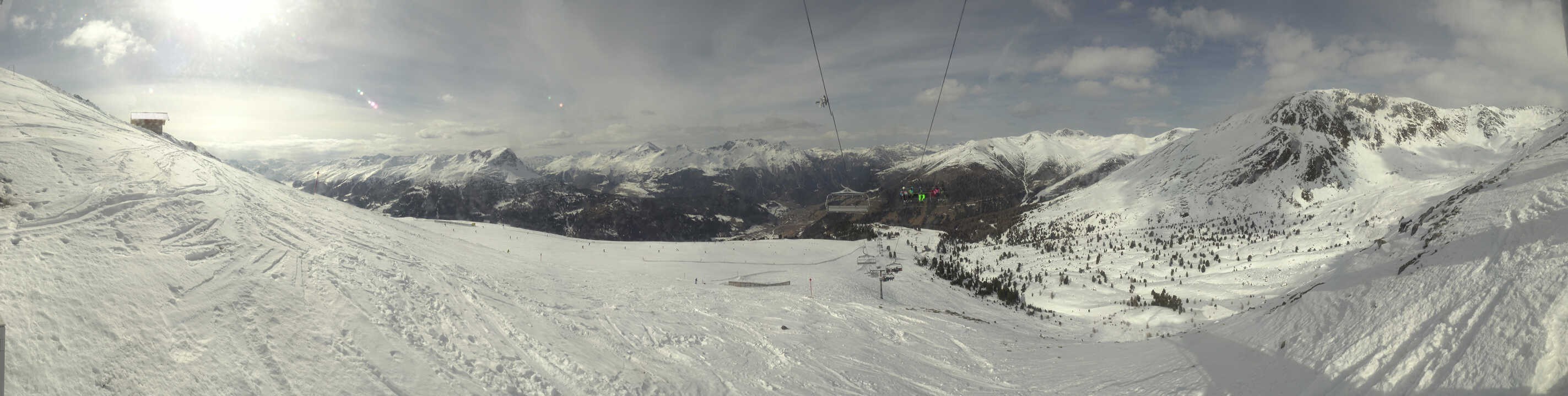 Archived image Webcam Zirmbahn Nauders