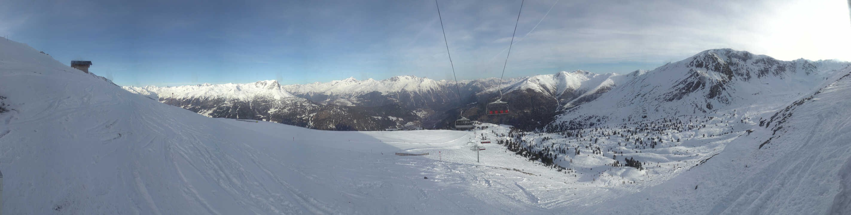 Archiv Foto Webcam Zirmbahn Nauders