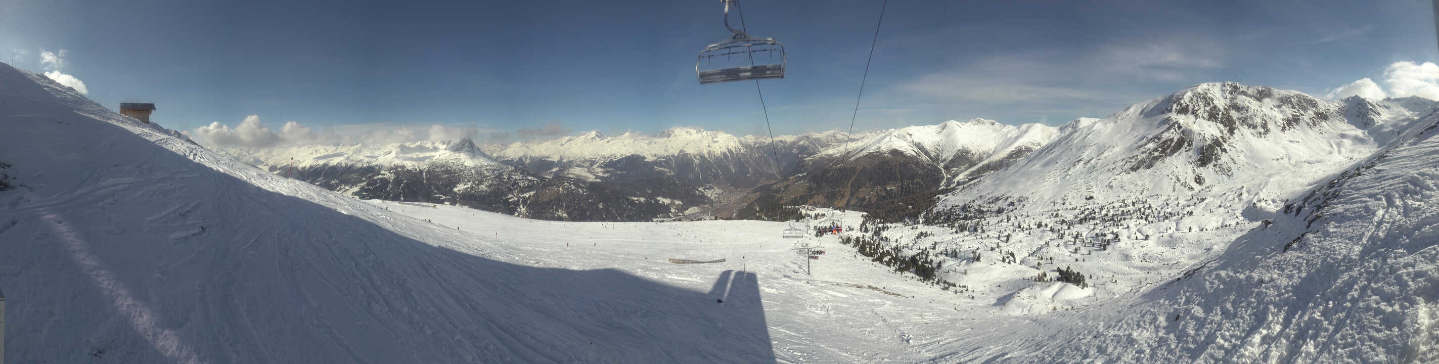 Archiv Foto Webcam Zirmbahn Nauders