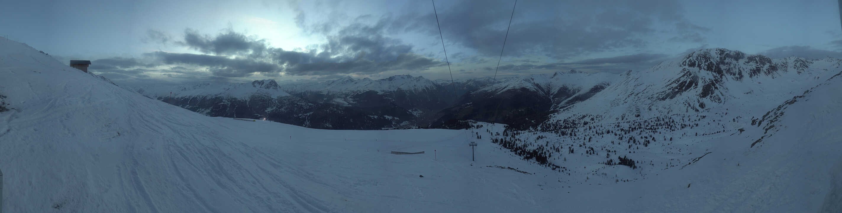 Archiv Foto Webcam Zirmbahn Nauders