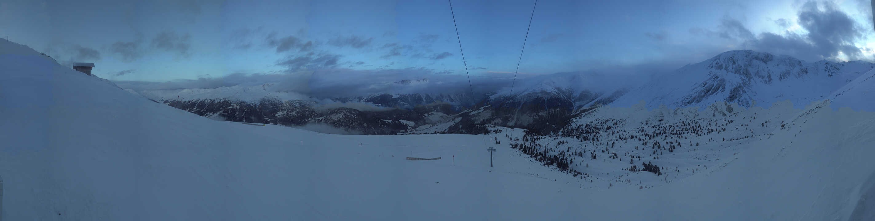 Archiv Foto Webcam Zirmbahn Nauders