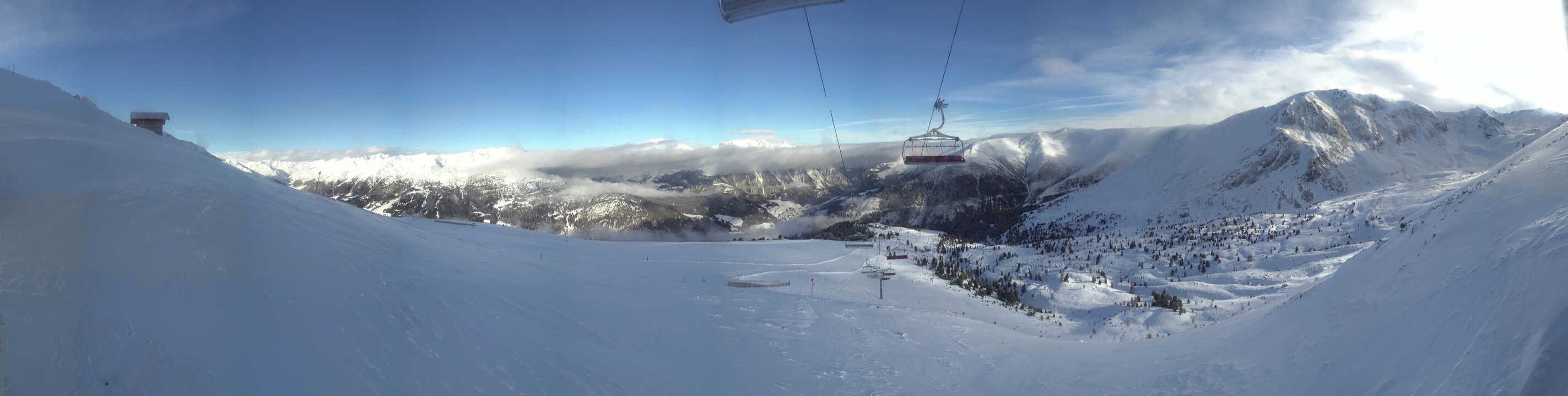 Archiv Foto Webcam Zirmbahn Nauders