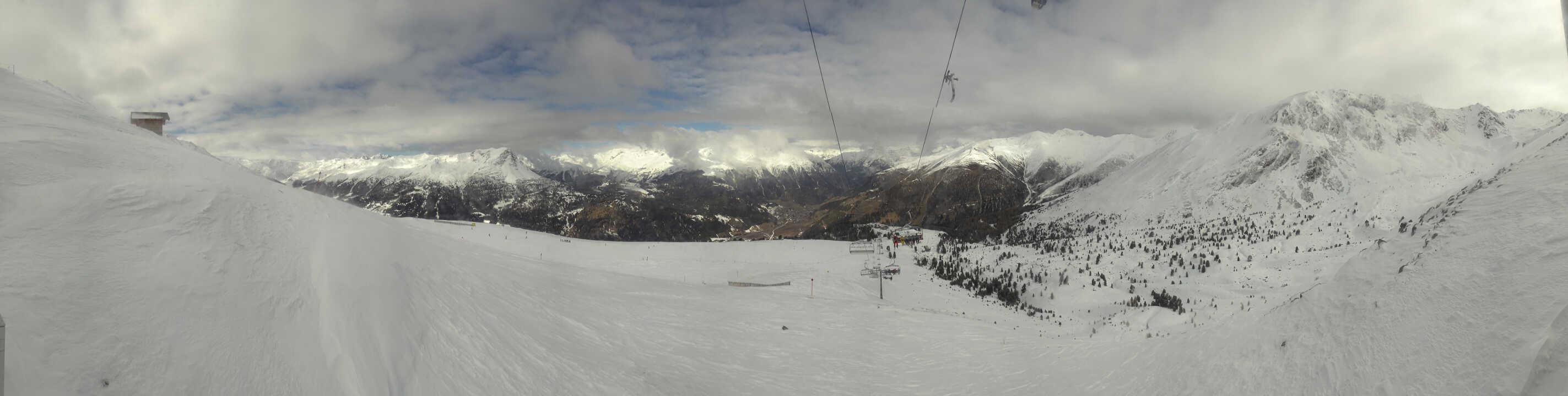 Archiv Foto Webcam Zirmbahn Nauders