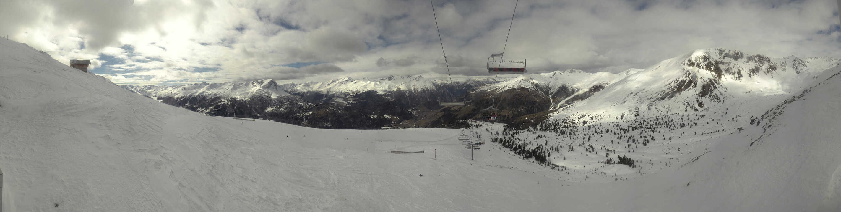 Archiv Foto Webcam Zirmbahn Nauders