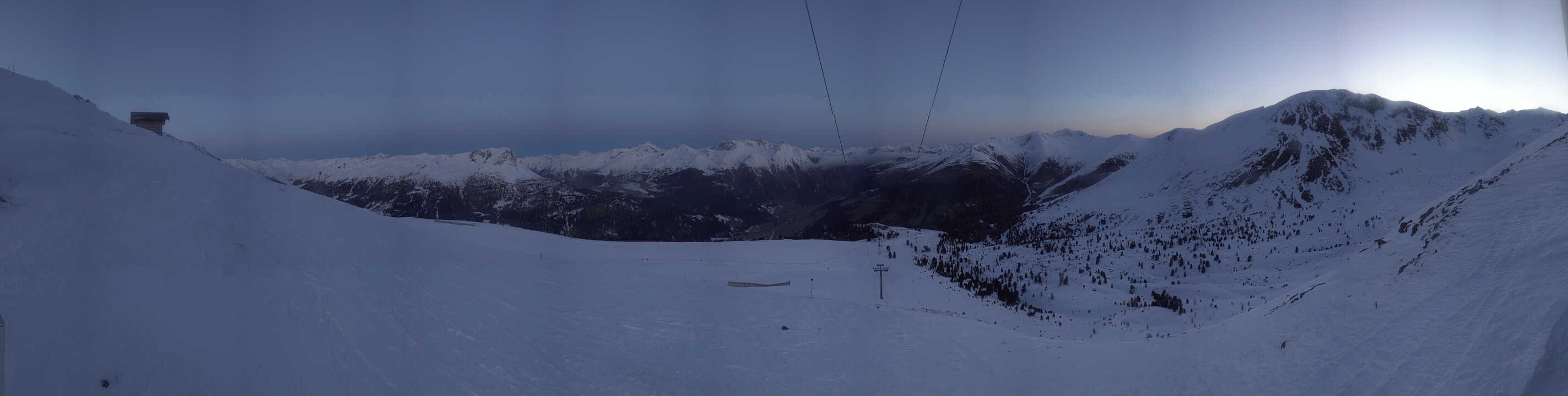 Archiv Foto Webcam Zirmbahn Nauders