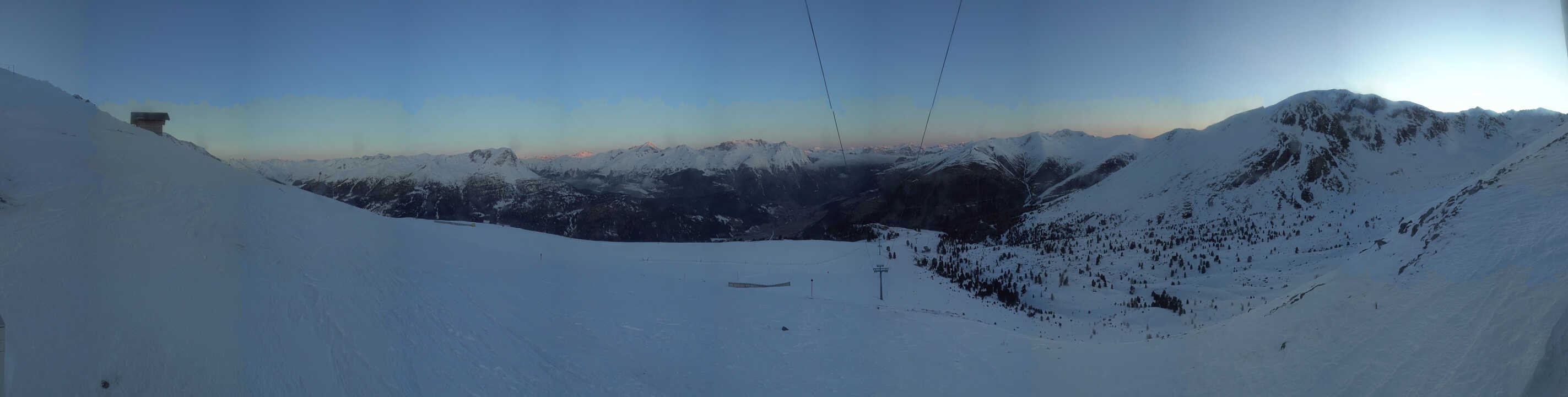 Archiv Foto Webcam Zirmbahn Nauders