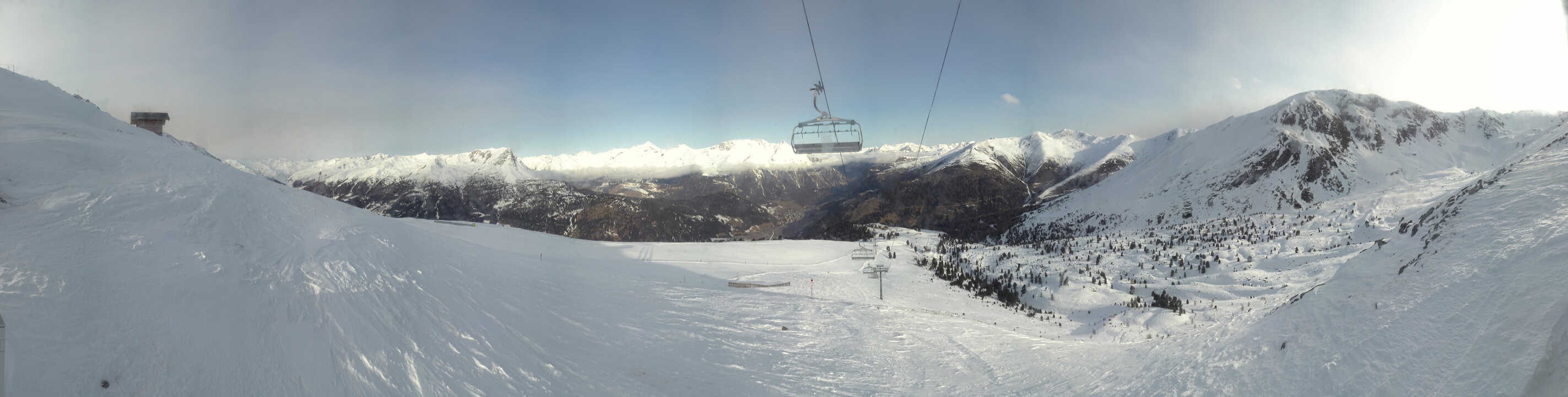 Archiv Foto Webcam Zirmbahn Nauders