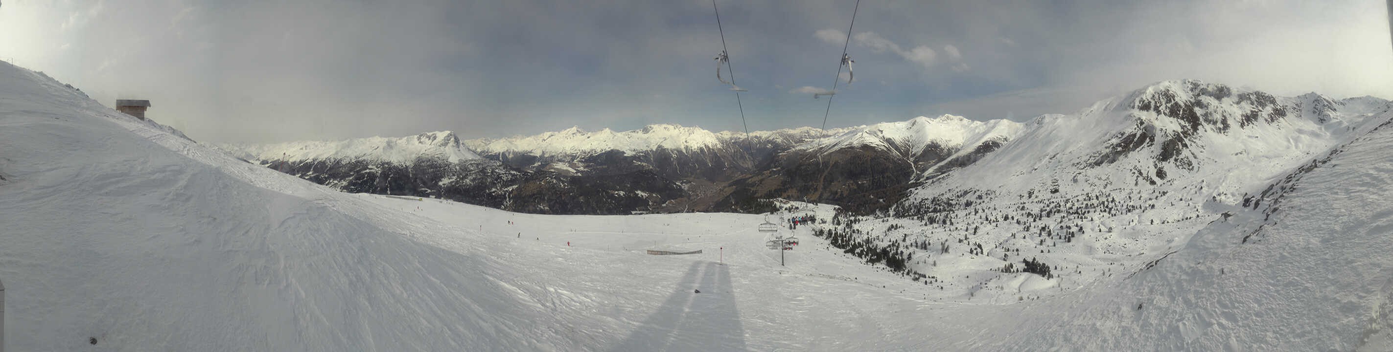 Archiv Foto Webcam Zirmbahn Nauders