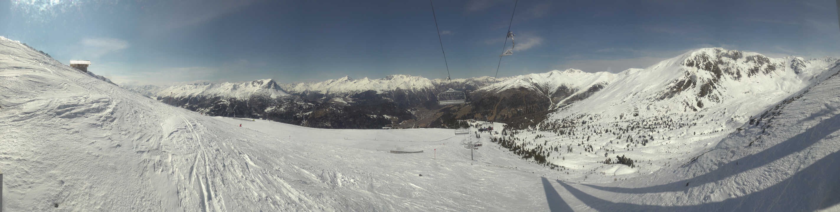 Archiv Foto Webcam Zirmbahn Nauders