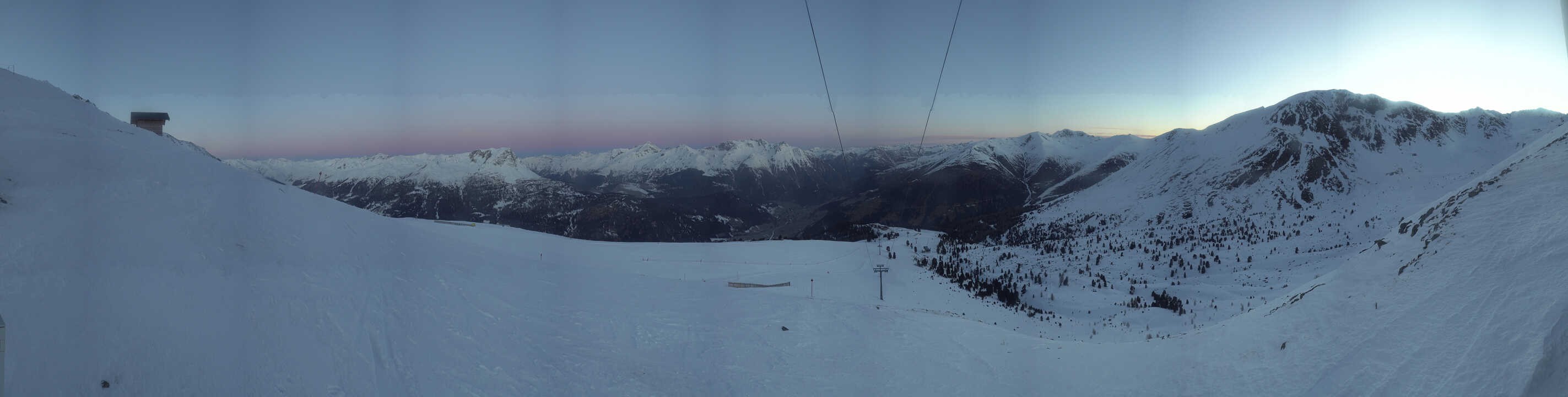 Archiv Foto Webcam Zirmbahn Nauders