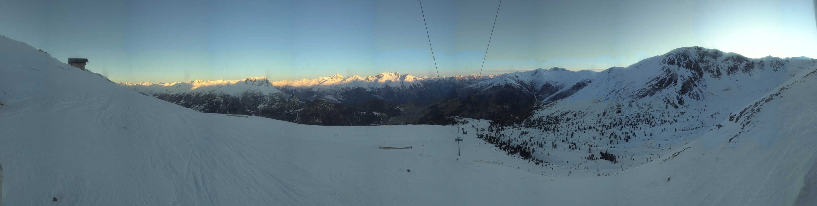 Archiv Foto Webcam Zirmbahn Nauders