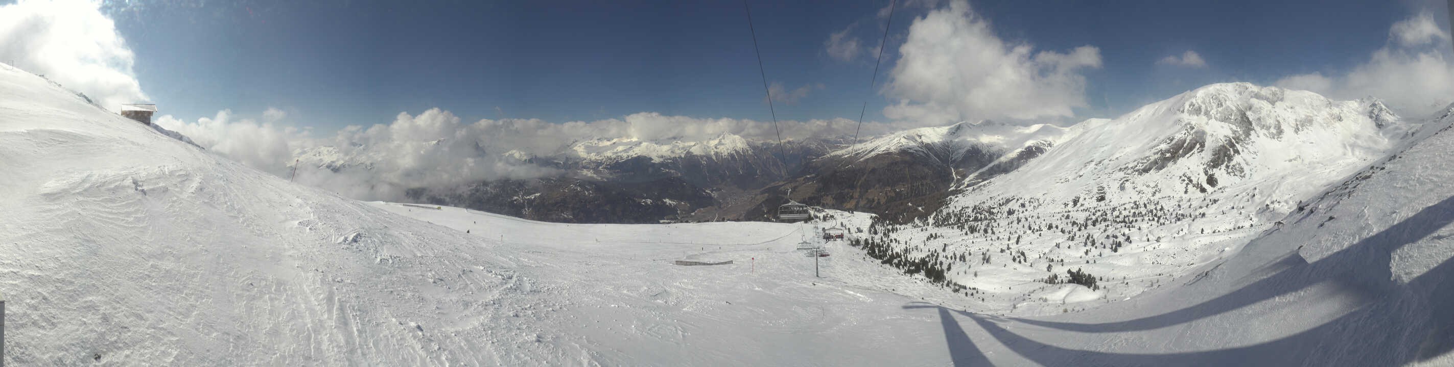 Archived image Webcam Zirmbahn Nauders