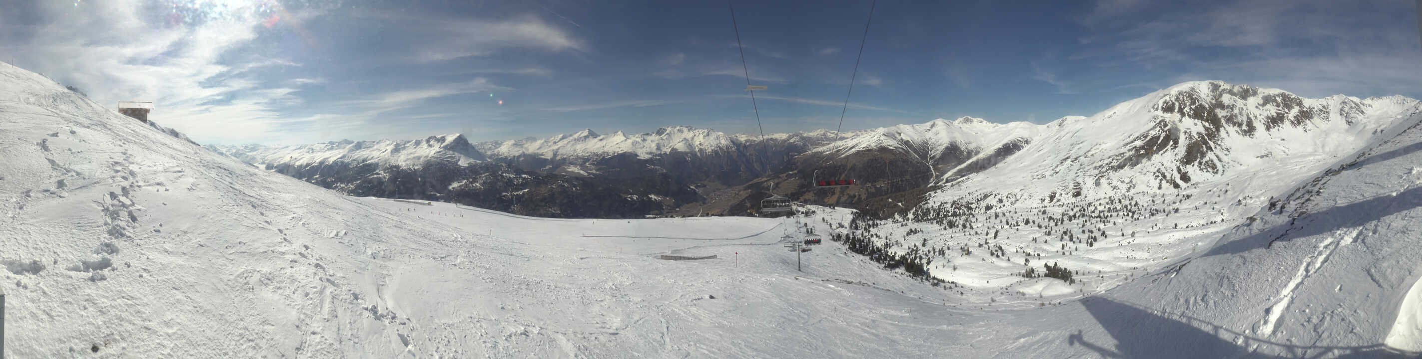 Archived image Webcam Zirmbahn Nauders