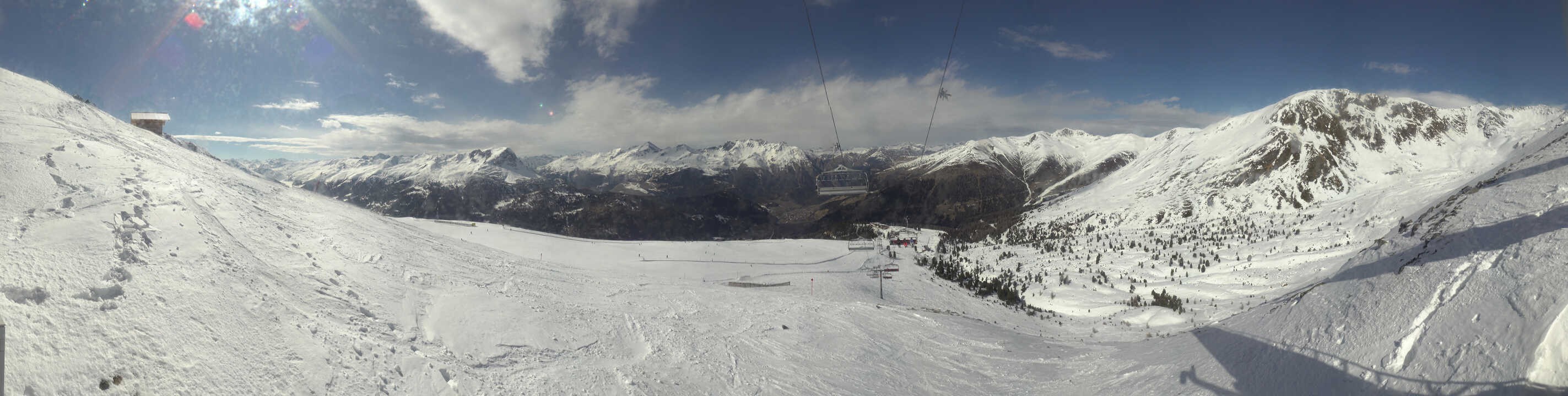 Archived image Webcam Zirmbahn Nauders