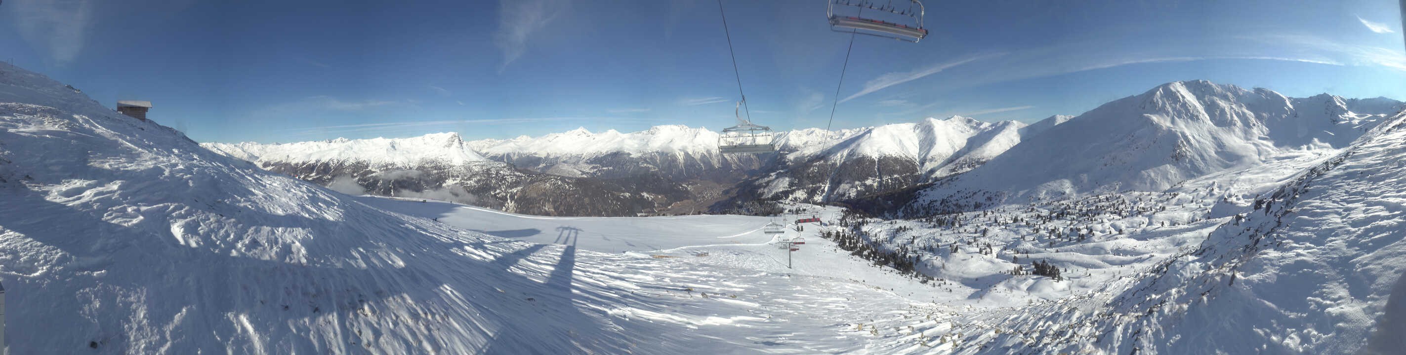 Archiv Foto Webcam Zirmbahn Nauders