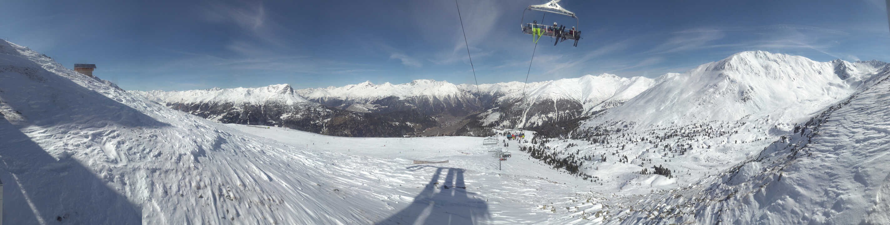 Archiv Foto Webcam Zirmbahn Nauders