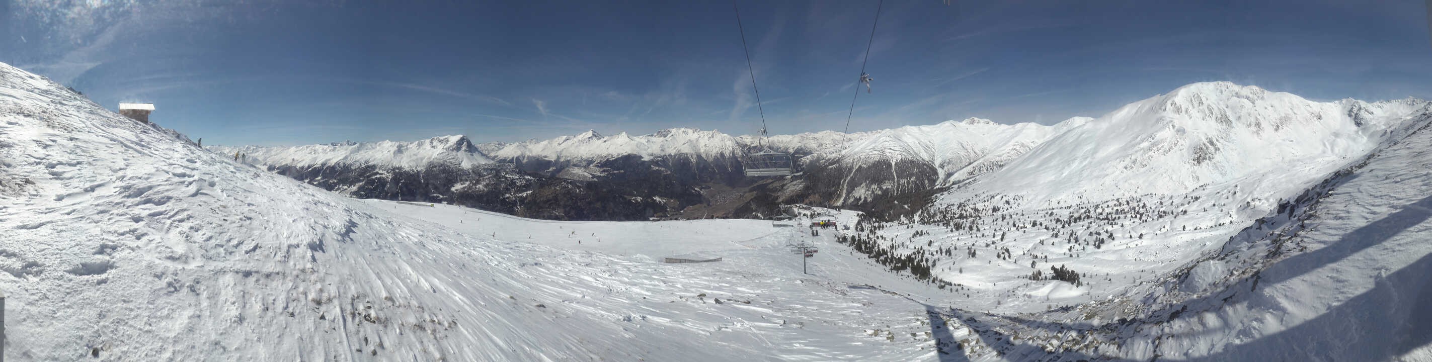 Archiv Foto Webcam Zirmbahn Nauders