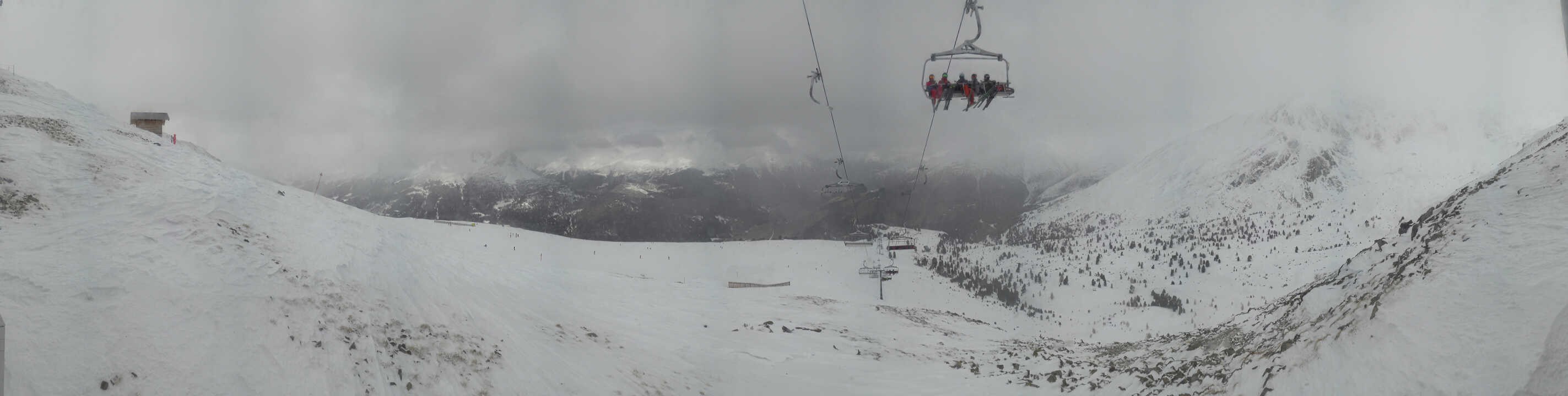 Archived image Webcam Zirmbahn Nauders