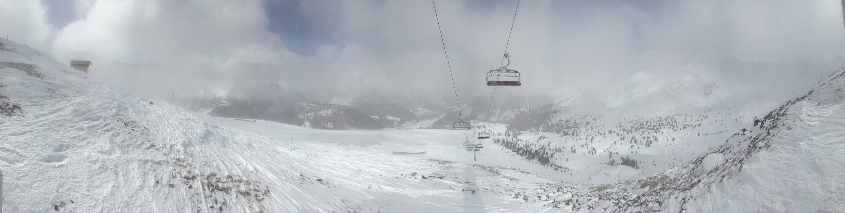 Archiv Foto Webcam Zirmbahn Nauders