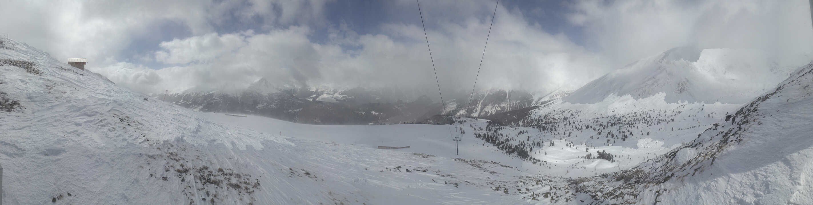 Archiv Foto Webcam Zirmbahn Nauders