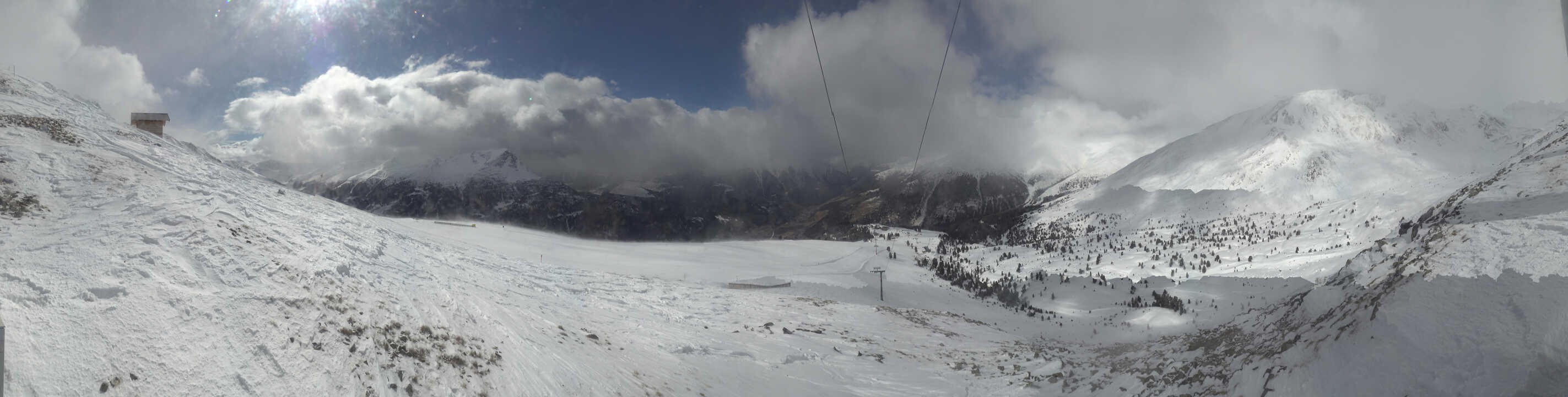 Archiv Foto Webcam Zirmbahn Nauders