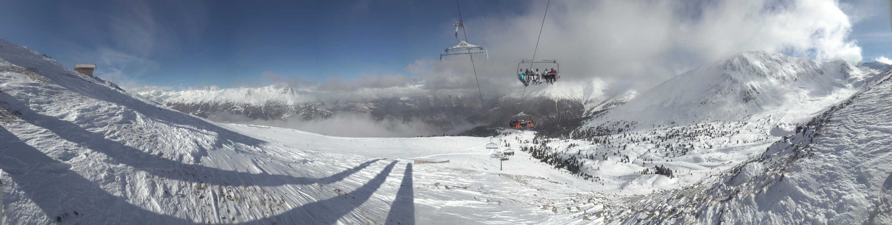 Archiv Foto Webcam Zirmbahn Nauders